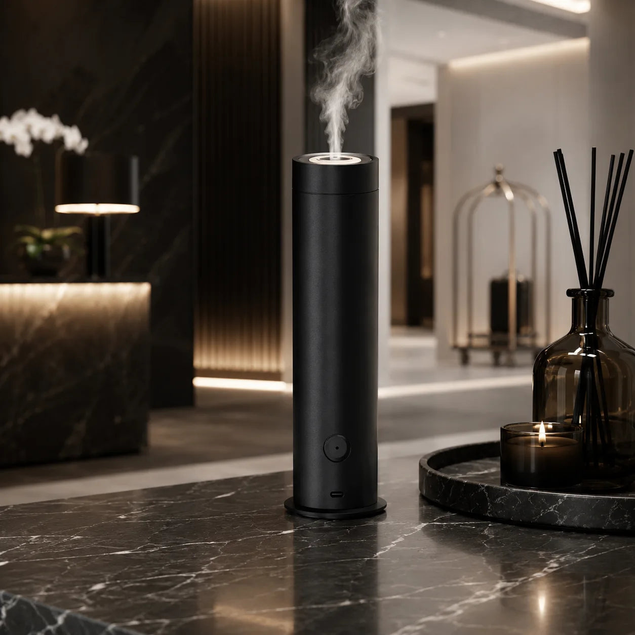 Aurelia™ Tower — Diffusore a Nebulizzazione a Freddo | Effetto Hotel di Lusso