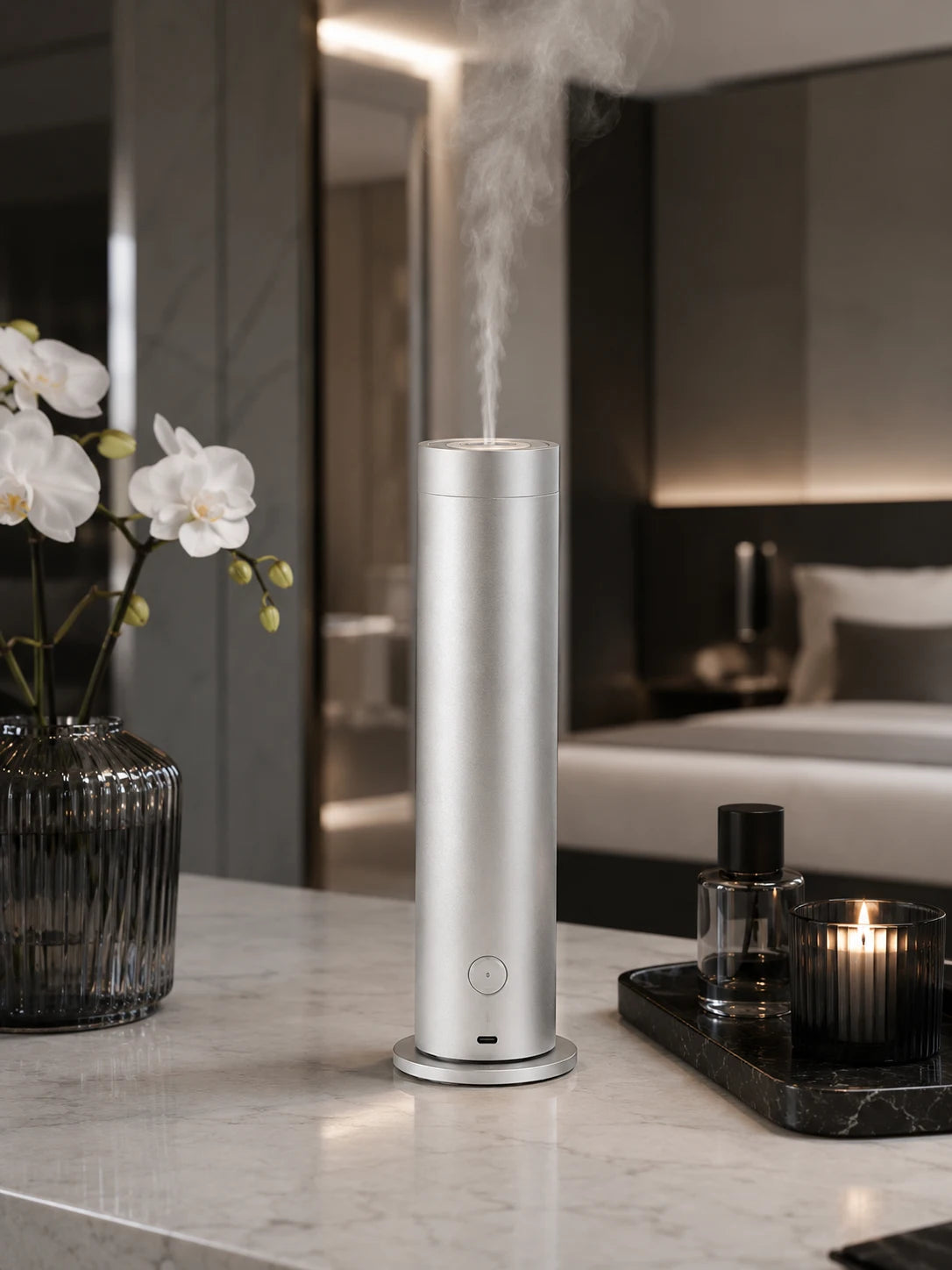 Aurelia™ Tower — Diffusore a Nebulizzazione a Freddo | Effetto Hotel di Lusso