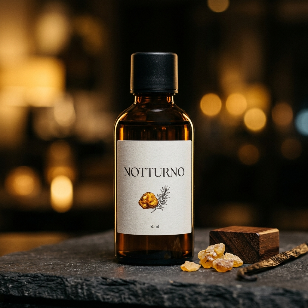 Notturno — fragranza ambra e legni 50 ml per diffusore Aurelia